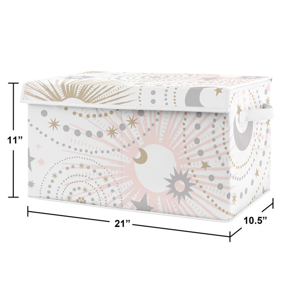 Sweet Jojo Designs Celestial Storage Fabric Toy Box & Reviews Wayfair